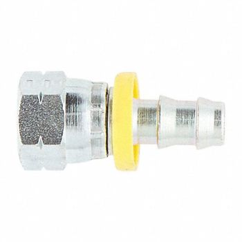 PARKER Push on Fitting 3/8 x5/8 BarbxFlare, 53CK35