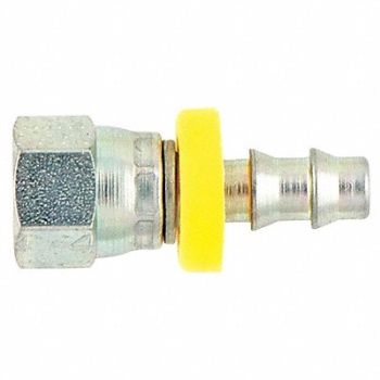 PARKER Push on Fitting 1/2 x3/4 BarbxFlare, 53CK37