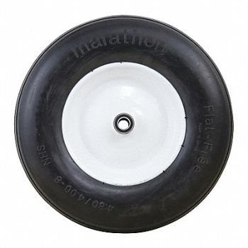 GRAINGER APPROVED Flat-Free Wheel 15-1/2 675 lb., 53CM51