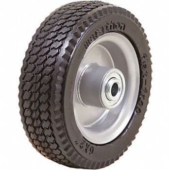 GRAINGER APPROVED Flat-Free Wheel 6 100 lb., 53CM52