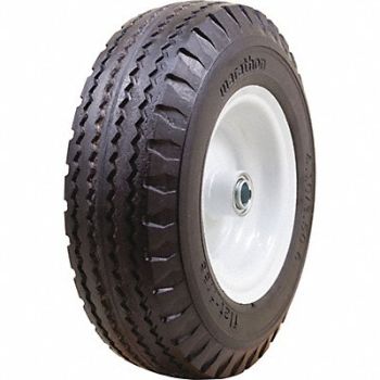 GRAINGER APPROVED Flat-Free Wheel 325 lb., 53CM59