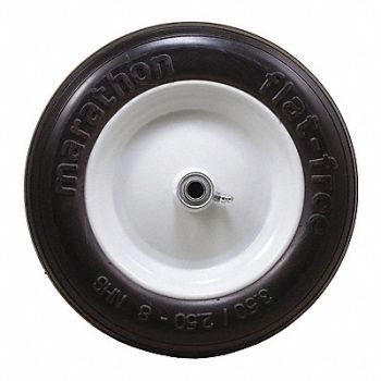 GRAINGER APPROVED Flat-Free Wheel 13 275 lb., 53CM61