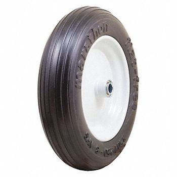 GRAINGER APPROVED Flat-Free Wheel 8 275 lb., 53CM62