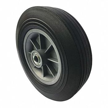 GRAINGER APPROVED Solid Rubber Wheel 4 500 lb., 53CM89