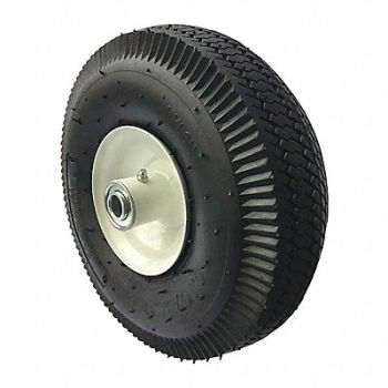 GRAINGER APPROVED Pneumatic Wheel 4 300 lb., 53CM94