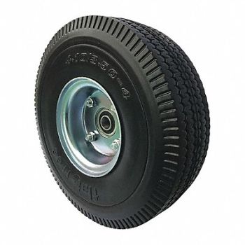 GRAINGER APPROVED Flat-Free Wheel 4 350 lb., 53CM95