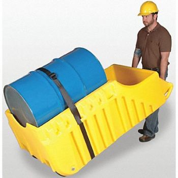 ULTRATECH Mobile Pail Containment System 72-1/4 L, 53CN78
