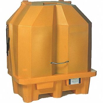 ULTRATECH Covered IBC Containment Unit 57 L, 53CN79