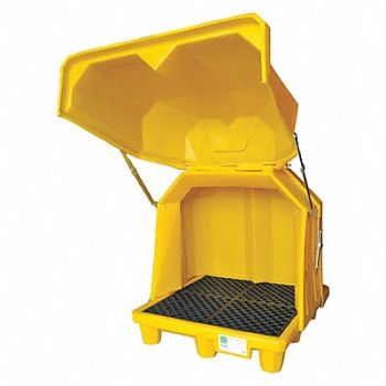 ULTRATECH Covered IBC Containment Unit 57 L, 53CN81