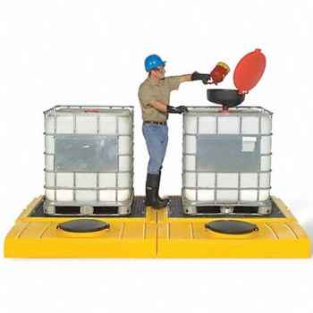 ULTRATECH Covered IBC Containment Unit 186 L, 53CN85