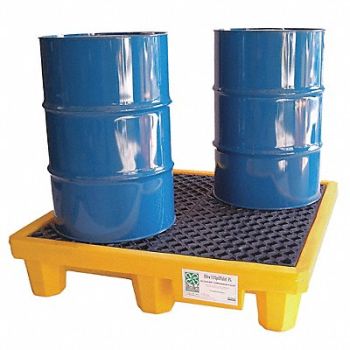 ULTRATECH Drum Spill Containment Pallet 53 L, 53CP26