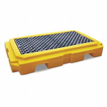 ULTRATECH Drum Spill Containment Pallet 65-1/2 L, 53CP34