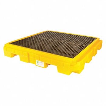 ULTRATECH Drum Spill Containment Pallet 62 L, 53CP36