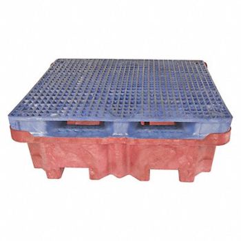 ULTRATECH Drum Spill Containment Pallet 51 L, 53CP40