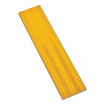 3M Reflective Tape Polyester 1 ft L PK10, 53CU29