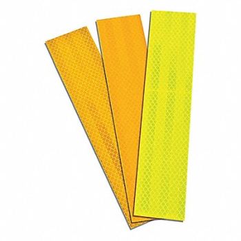 3M Reflective Tape Polyester 1 ft L PK10, 53CU32