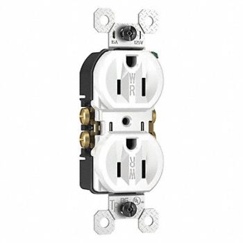 LEGRAND Receptacle Straight Blade Type 15A, 53CX52