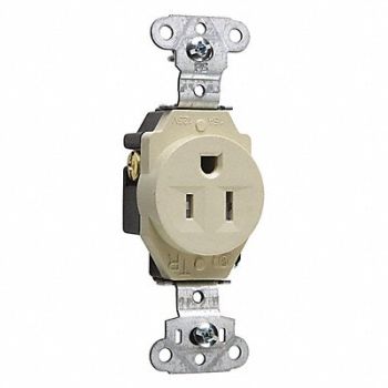 LEGRAND Receptacle Straight Blade Type 15A, 53CX73