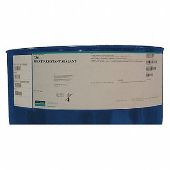 DOW CORNING Heat Resistant Sealant 7231 oz Red, 53DC28