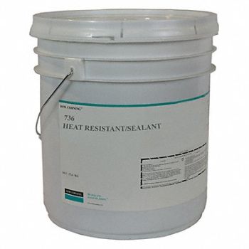DOW CORNING Gasket Sealant 4.8 gal Red, 53DC29