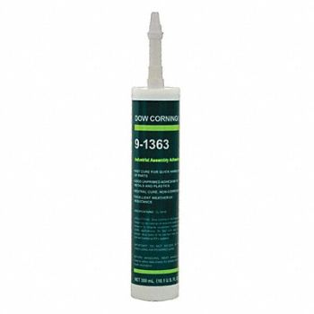 DOW CORNING Silicone Sealant Gray 9-1363, 53DC56