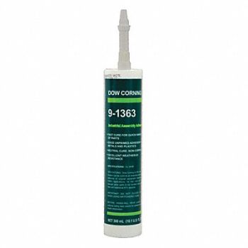 DOW CORNING Silicone Sealant White 9-1363, 53DC57