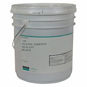 DOW CORNING Sealant Silicone Base Black Pail, 53DC69