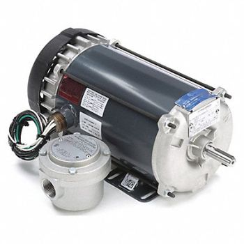MARATHON MOTORS Motor 1 HP 1725 rpm 56 230/460V, 53DE21