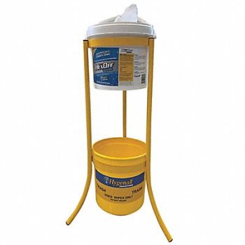 HYGENALL HEXOFF Heavy Metal Removing Wipes Bucket, 53DJ88