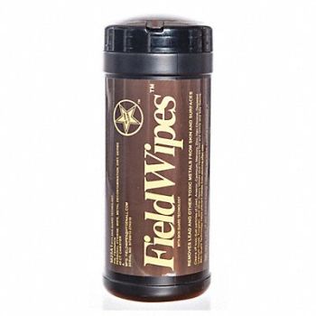 HYGENALL FIELDWIPES Toxic Metal Removing Wipes Canister PK12, 53DJ95
