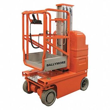 BALLYMORE Personnel Lift 330 lb Battery 24 ft., 53DN39
