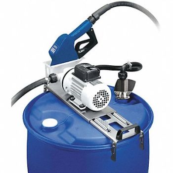 PIUSI Electric Drum Pump 120VAC 9 gpm 2/3 HP, 53DR92