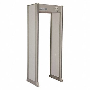 GARRETT METAL DETECTORS Metal Detector Walk-Through, 53DU73