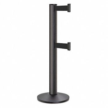 LAVI Barrier Post Steel Black Wrinkle, 53DX34