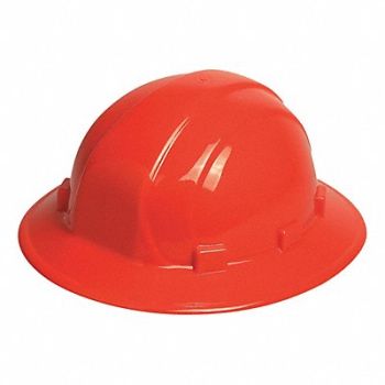 ERB SAFETY Hard Hat Type 1 Class E Hi-Vis Orange, 53EA35