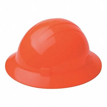 ERB SAFETY Hard Hat Type 1 Class E Hi-Vis Orange, 53EA51