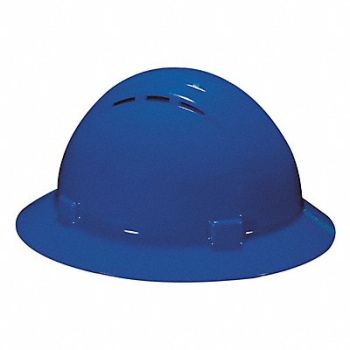 ERB SAFETY J5464 Hard Hat Type 1 Class C Ratchet Blue, 53EA75