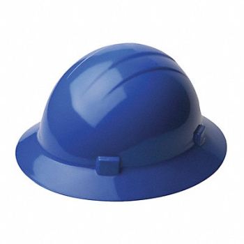ERB SAFETY J5467 Hard Hat Type 2 Class E Ratchet Blue, 53EA91
