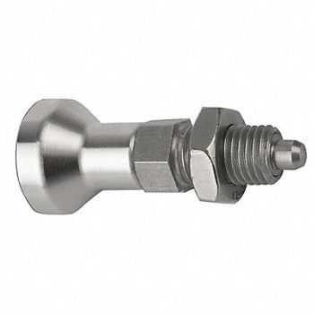 KIPP Spring Plunger 1/4 -28 Stainless Steel, 53EE11