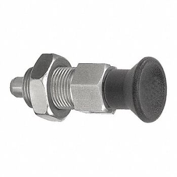 KIPP Spring Plunger 1/4 -28 Stainless Steel, 53ED68