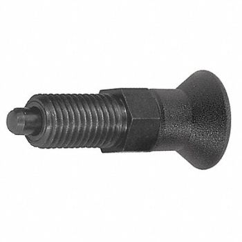 KIPP Spring Plunger 1/4 -28 Steel, 53EF58