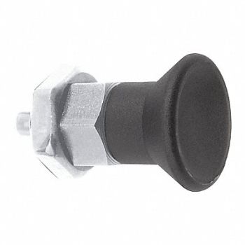 KIPP Spring Plunger M6x0.75 Stainless Steel, 53EF34