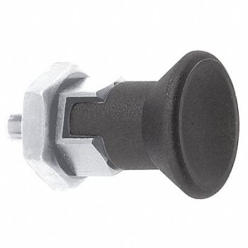 KIPP Spring Plunger M6x0.75 Stainless Steel, 53EF56