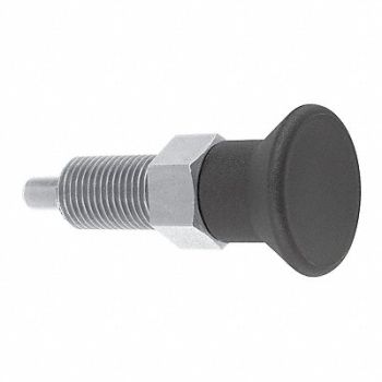 KIPP Spring Plunger 1/4 -28 Stainless Steel, 53EG15
