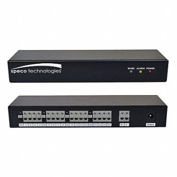 SPECO TECHNOLOGIES External Alarm Box Module Metal Black, 53EL72