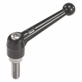 KIPP Adjustable Handle 5/8 -11 Zinc, 53ET44