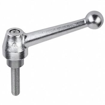 KIPP Adj. Handle Natural 1/2-13 Thread Size, 53EU15