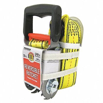 PROGRIP Tie Down Strap Reversible Ratchet 20ft., 53FK22