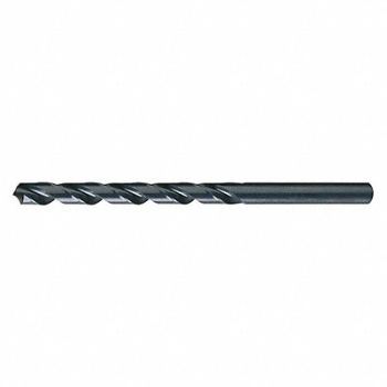 CHICAGO-LATROBE Taper Length Drill 45/64 HSS, 53FP12