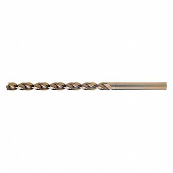 CLEVELAND Taper Length Drill 5/16 Cobalt, 53FP82